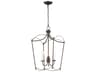 Plumette 3-Light Chestnut Bronze Candelabra Chandelier