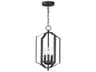 Provident 3-Light Black Candelabra Chandelier