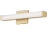 Spec 1-Light Gold LED Vanity Light