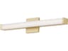 Spec 1-Light Gold LED Vanity Light