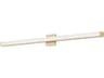 Spec 1-Light Gold LED Vanity Light