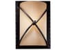 Aspen Ii 1-Light Bronze Glass Wall Sconce