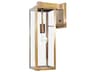 Uptown 1 - Light Outdoor Wall Light with Clear Glass