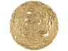 Molten Wall Disc Medium Gold Leaf