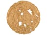 Molten Small Wall Disc in Gold Leaf