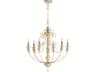 Salento 6-Light Persian White Candelabra Chandelier