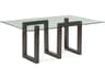 Peter Francis Rectangular Glass Dining Table