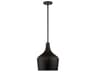 Meridian 1-Light Oil Rubbed Bronze Bell Mini Pendant