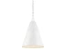 Meridian 1-Light White Pendant