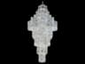Equinoxe 63-Light Silver Crystal Chandelier