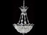 Trilliane 8-Light Silver Crystal Bowl Pendant