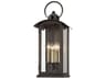 Chaplin 4 - Light Glass Outdoor Wall Light
