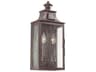 Newton 2 Light Outdoor Wall Sconce in Soft Off Black