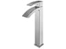 Duris Chrome 1-Handle Vessel Waterfall Bathroom Faucet