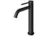 Lexington Matte Black 1-Handle Vessel Bathroom Faucet