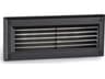 Endurance LED Louvered Brick Light Architectural Black