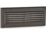 Endurance Louvered LED Brick Light Architectural Bronze
