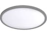 Round LED Flush Mount 15-Inch Brushed Nickel