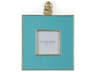 Aqua Enamel Picture Frame