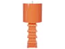 Orange Buffet Lamp