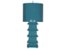 Blue Buffet Lamp