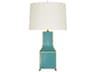 Blue Buffet Lamp