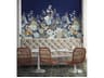 Navy Garden Party Wallpaper Mural