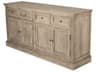 68" Oak Wood Limed Grey Sideboard