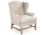 Cream Fabric Accent Chair