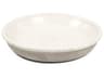 Distressed White 15" Decorative Plate