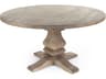 Round Wood Brown Dining Table