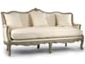 Cream Upholstered Loveseat