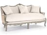 Cream Upholstered Loveseat
