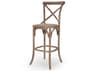 Parisienne Oak Wood Limed Grey Bar Stool