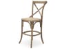 Parisienne Oak Wood Natural Counter Stool