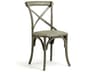 Parisienne Birch Wood Green Side Dining Chair