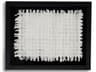White Wavy Grid Abstract Paper Shadow Box