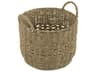 Brown 12" Woven Metal Basket