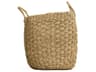 Brown 13" High Woven Basket