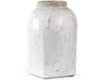 Distressed White 12" Jar