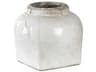 Distressed White 11" Jar Set of 2