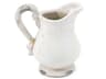 Distressed White 9" High Pitcher