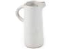 Distressed White Pitcher