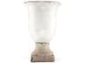 Distressed White 15" High Vase