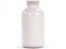 Distressed Crackle White 16" High Jar