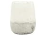 Distressed White 9" High Vase
