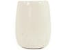 Distressed White 8" High Vase