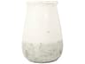 Distressed White 20" High Vase
