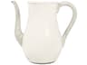 Distressed White 16" Pitcher