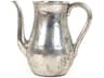 Distressed Metallic Silver Pitcher Decorative Accent